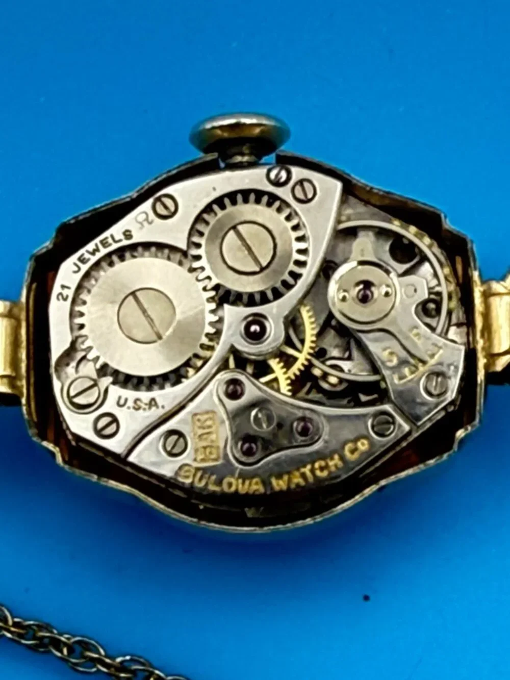 ULTRA RARE COMPLETE TIME CAPSULE 1948 21Jewel BULOVA 8AK with orig FIFTH AVE BOX